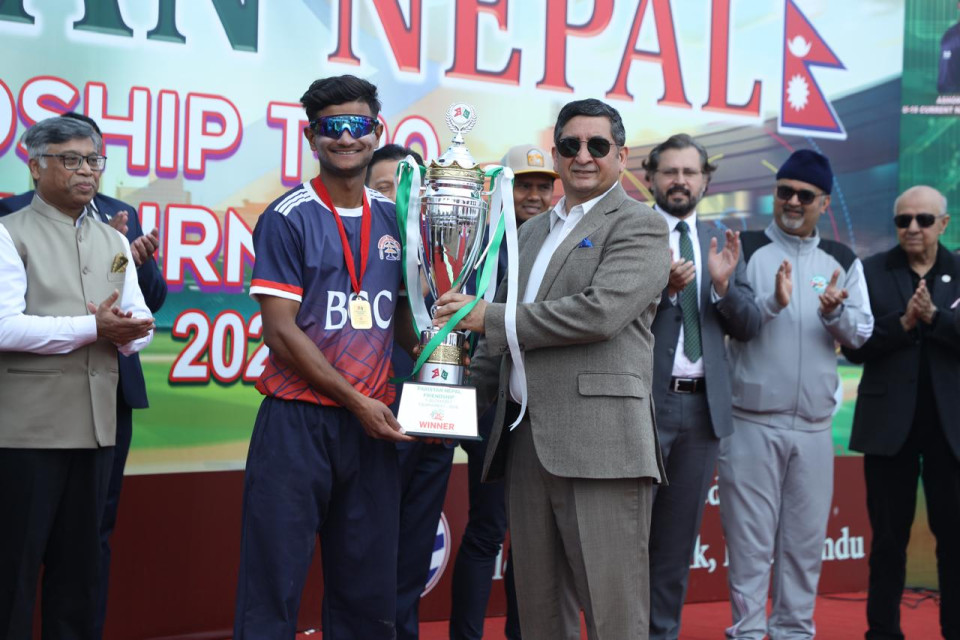 Baluwatar Cricket Academy Clinches 11th Pakistan-Nepal Friendship T20 Trophy