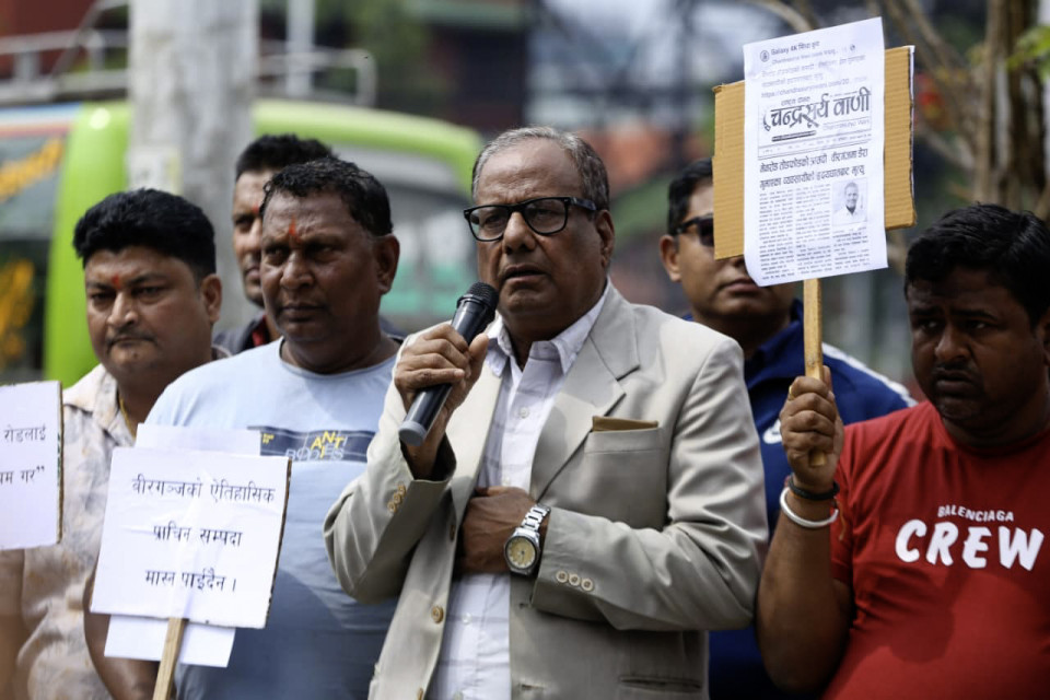 Protest in Kathmandu to Preserve Birgunj’s Heritage (Photo Feature)