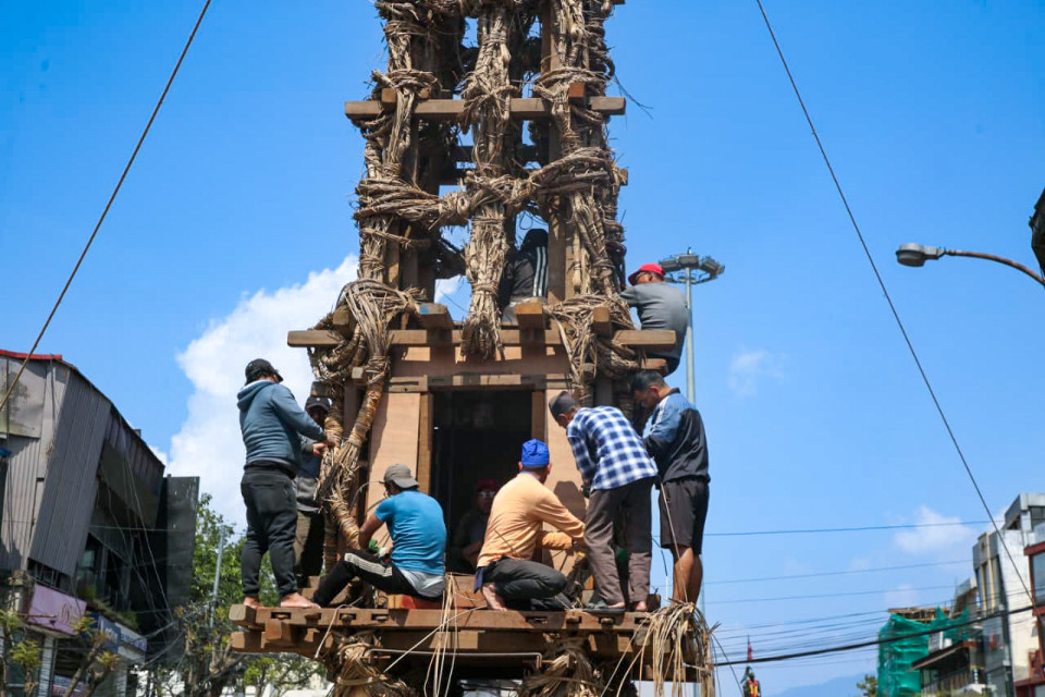 Preparations for the White Machhindranath Jatra in Final Stage (Photos)