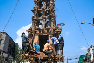 Preparations for the White Machhindranath Jatra in Final Stage (Photos)