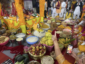 Chaturmas Vrat Anushthan and Annakut Mahotsav Concluded at Shri Himalayan Siddha Mahayog Dhyan Sadhana Kendra.