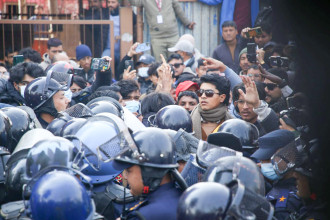 Miraj Dhungana and ‘Gen Z’ Protest in Kathmandu (Photos)
