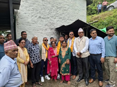 Ward Chairman Thapa Rescues Amrit Stranded in UAE and Reunites Him with Family