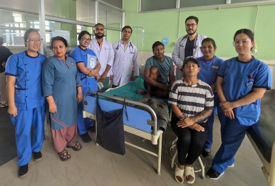 Successful Treatment of Heart Attack Patient at Nepal Medical College