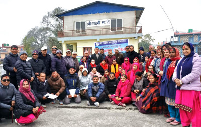 A library building will be constructed at Lakshmi Secondary School at a cost of 20 million rupees.