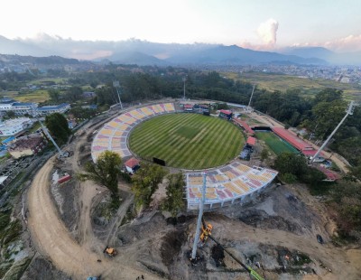 Kirtipur Stadium Construction Progresses Rapidly: Race to Complete Venue Before NPL