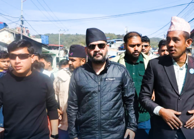Prime Ministerial Candidate Balen Shah’s Security Protocol During Sudurpashchim Campaign