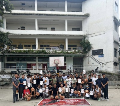 Basketball Training Camp Concludes at Shankar Dev Campus with Enthusiastic Participation