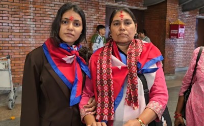 Bipin Joshi’s Mother and Sister Depart for Israel; Prayers Held for His Safe Return