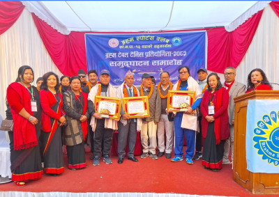 Brahma Sports Club Completes One-Day Table Tennis Tournament