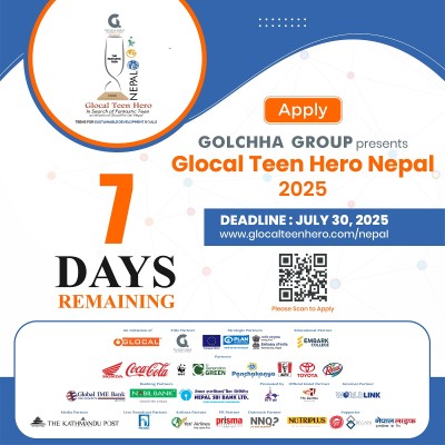 Only One Week Left: Apply Now for Golchha Group Presents Glocal Teen Hero 2025!