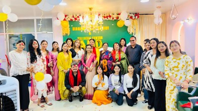 Diamond Beauty Salon & Training Center Inaugurated in New Road, Pokhara