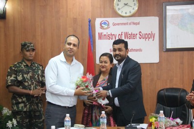 Discussion Between Minister Yadav and Indian Government Expert Teams on Solving the Drinking Water Problem in the Terai–Madhesh Region