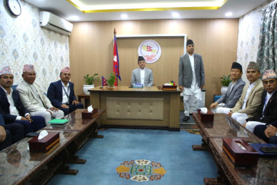 Newly Elected Speaker Dol Prasad Aryal Assumes Office