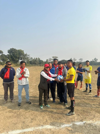 Siraha: Local Football Tournament Allegedly Violates Election Code of Conduct