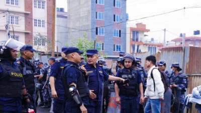 IGP Karki Reaches Manohara Riverside Following Clash