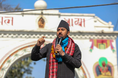 Kharel Intensifies Campaign with Corner Meeting in Patan (Photos)