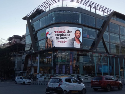 ‘Cancel the Elephant Games!’ John Abraham’s Plea Lands on Kathmandu and Chitwan Billboards