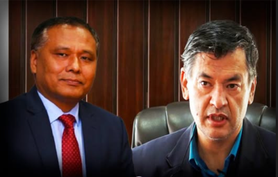 Energy Minister Ghising Briefed by NEA Executive Director Shakya