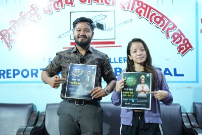 Deepraj and Amrita Appeal for Votes in ‘Mero Voice Universe’ and ‘Mero Dance Universe’