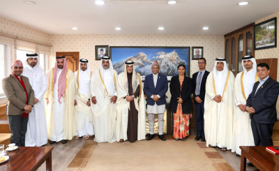Nepal and Qatar Discuss Economic Cooperation and Tourism