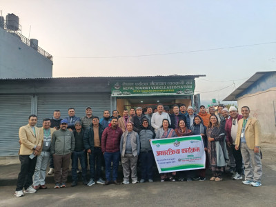 NTVA Team from Pokhara Visits Tourist Destinations in Dhorpatan