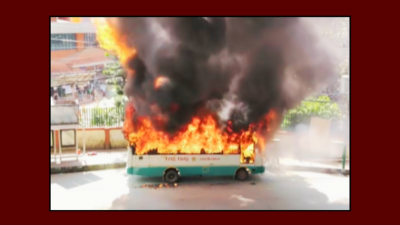 Bus Fire: Police Search for Deceased Person's Identity, Relatives Yet to Make Contact