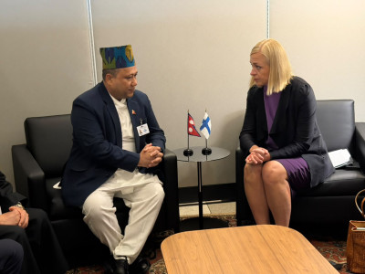 Discussion on Nepal–Finland Relations and Multilateral Cooperation