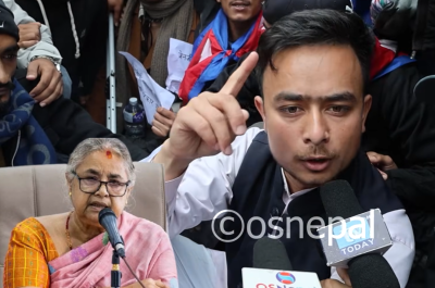 Gen Z Youth Demanding Sushila Karki’s Resignation Faints; Dragged Away by Police