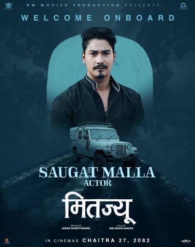 Saugat Malla Joins ‘Mitjyu’; Reunites with Dayahang Rai