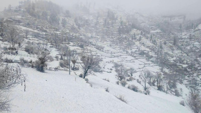 Heavy Snowfall in Mugu District (Photos)