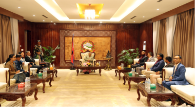 PM Sushila Karki Meets RSP Chair Rabi Lamichhane