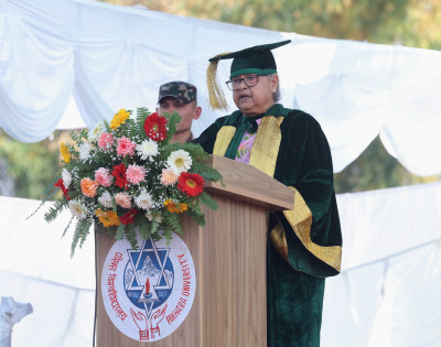 Prime Minister Karki Addresses Pokhara University Graduates