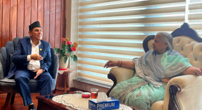 Narayan Prasad Dahal Meets Prime Minister Sushila Karki, Extends Congratulations