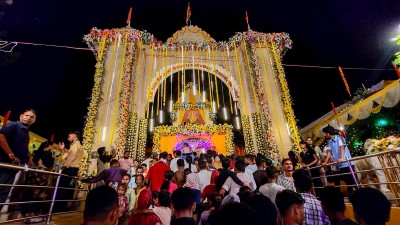Temples in Janakpur Decorated Lavishly for Dashain (Photos)