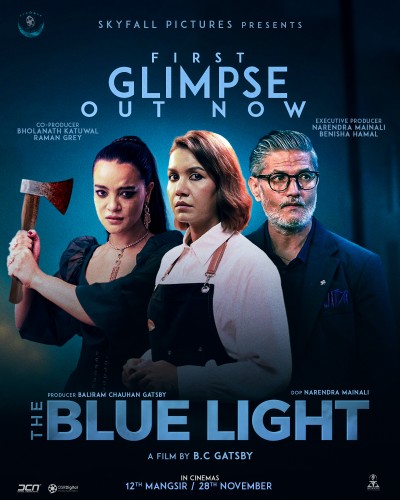 First Glimpse of Psychological Thriller 'The Blue Light' Unveiled on Benisha Hamal’s Birthday