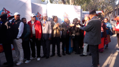 CPN-UML's 11th General Convention: Voting Underway at Bhrikutimandap