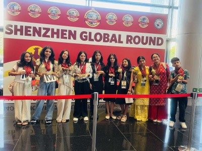 Euro School Chhauni Shines at Shenzhen Global Round