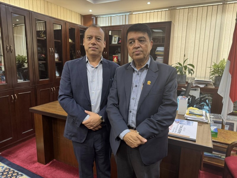 Discussion Between NRN President Shrestha and FNCCI President Dhakal on ‘NRN Investment Summit’