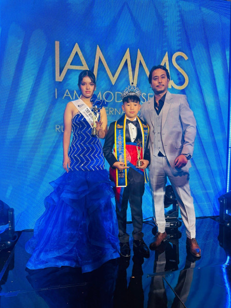 Joseph Wins Top Title at Thailand’s ‘I.M. Model Search’