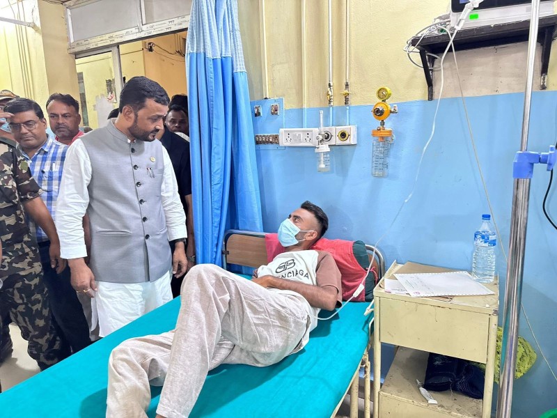 Minister Yadav Inspects Hospitals in Birgunj to Assess Cholera Situation