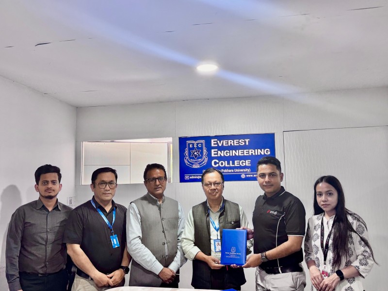 Everest Engineering College and Intuji Pvt. Ltd. Sign Formal Partnership Agreement