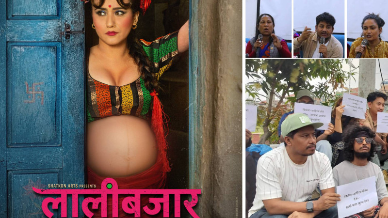 What is Nischal’s connection with ‘Lali Bazar’, praised by the Badi community?