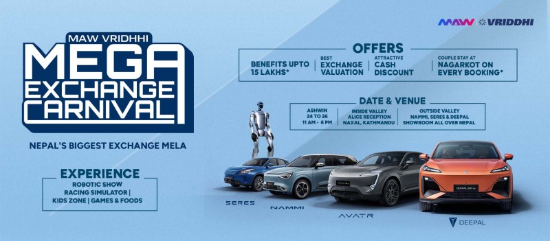 MAW Vriddhi to Organize Nepal’s Biggest EV Exchange Mela from This Friday