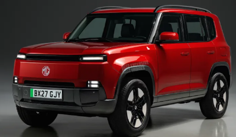 MG Motor’s New Mini-Mercedes Inspired Electric SUV ‘Cyber X’ Ready for Launch