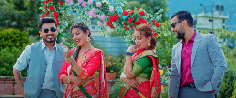 ‘Nilo Aakashai Ma Badalu’ Teej Song Released Featuring Lomas Sharma and Asha Bhusal