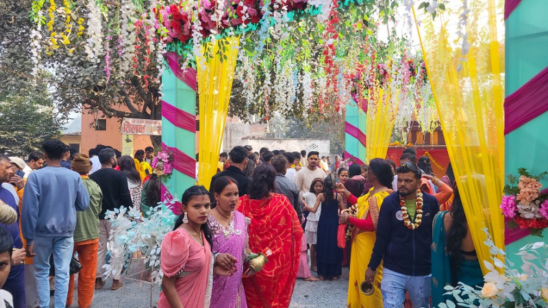 Devotees Flock to Dhanusha Shiva Temples on Maha Shivaratri (Photos)