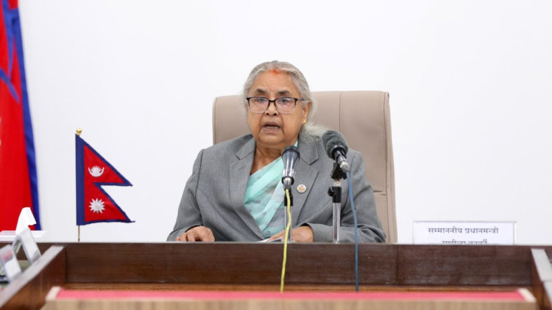 Prime Minister Sushila Karki Addresses Rumours Regarding Home Minister Omprakash Aryal