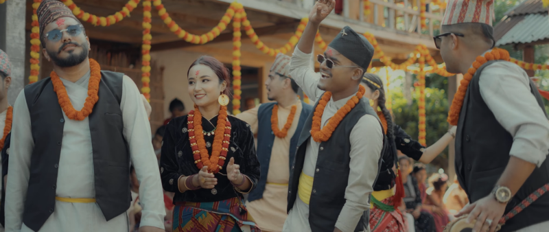 Roshan Dahal's New Deusi Song 'Tiharai Ramailo' Released to Celebrate Tihar Tradition (2025/2082)
