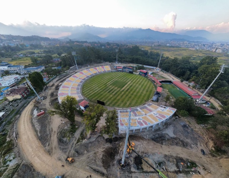 Kirtipur Stadium Construction Progresses Rapidly: Race to Complete Venue Before NPL
